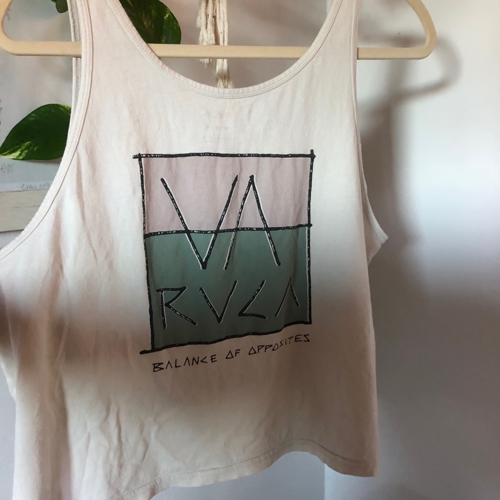 RVCA graphic tank top